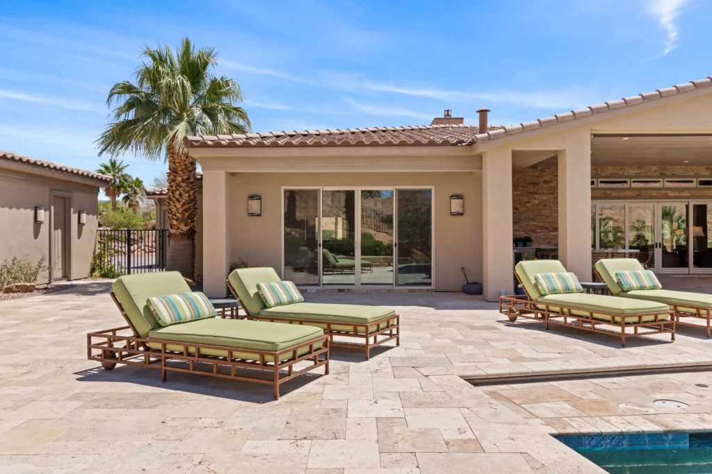 Backyard of 631 La Scala Dr, Mesquite, NV 89027