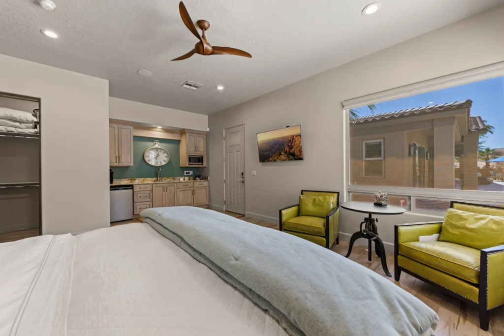Poolside Casita of 631 La Scala Dr, Mesquite, NV 89027